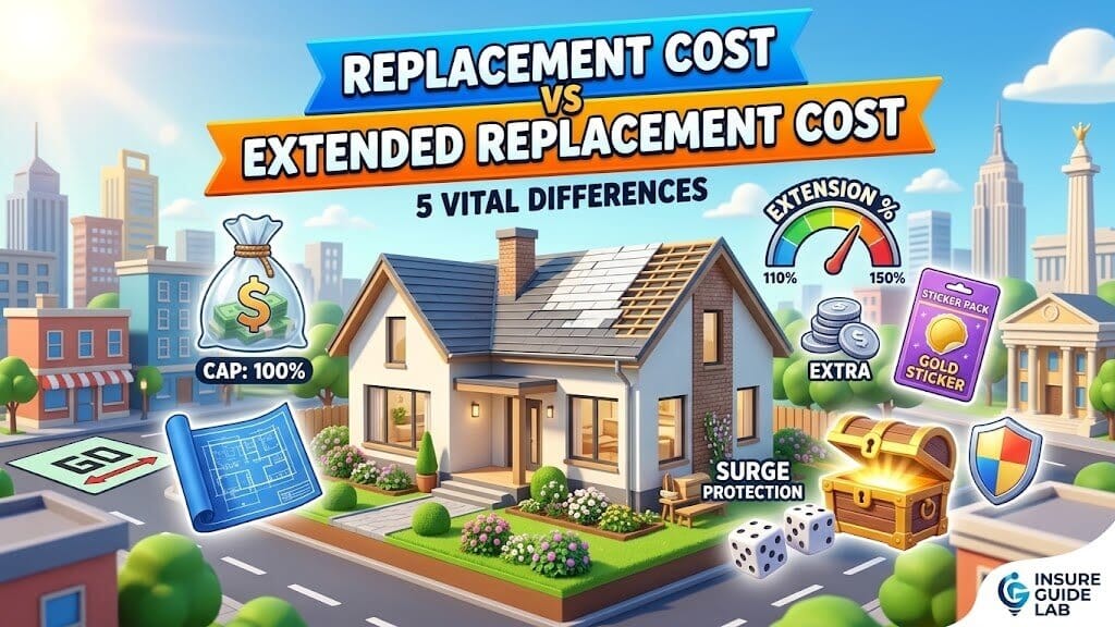 replacement cost vs extended replacement cost