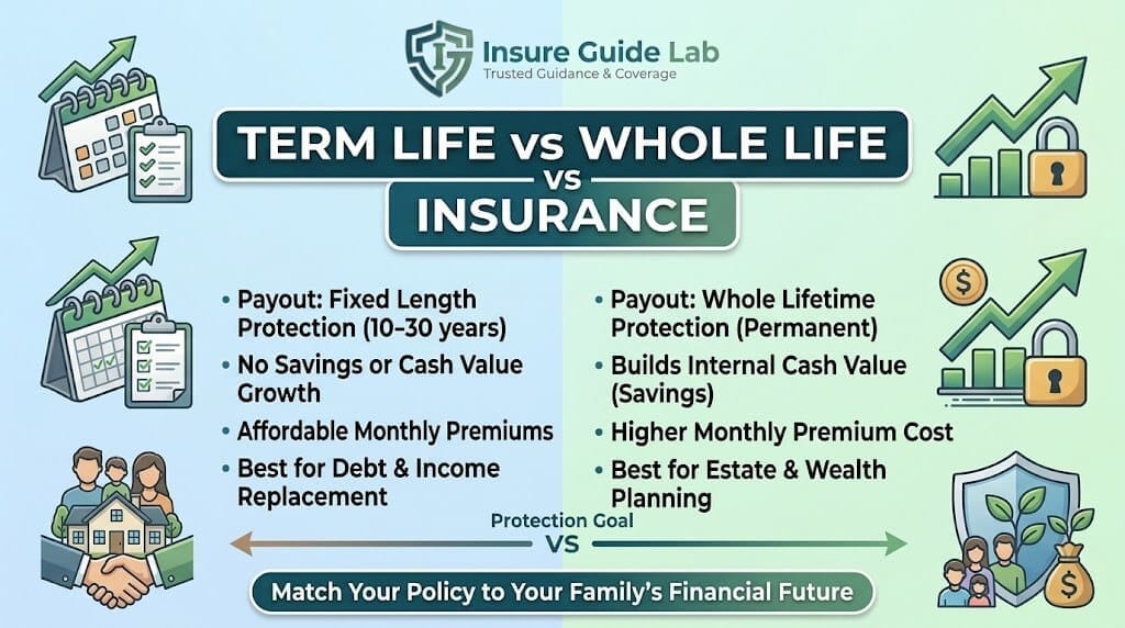 term vs whole life insurance