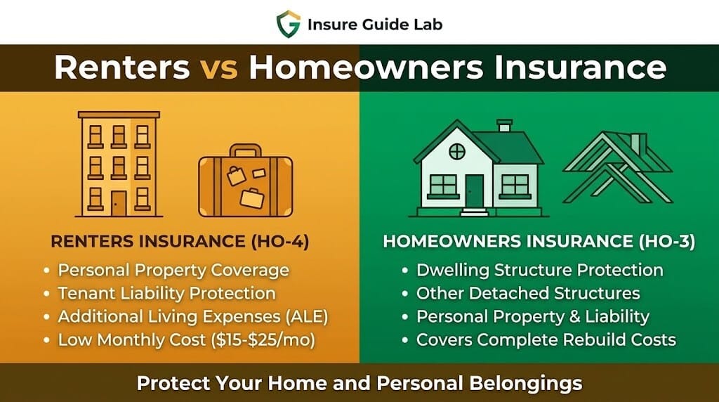 renters vs homeowners insurance