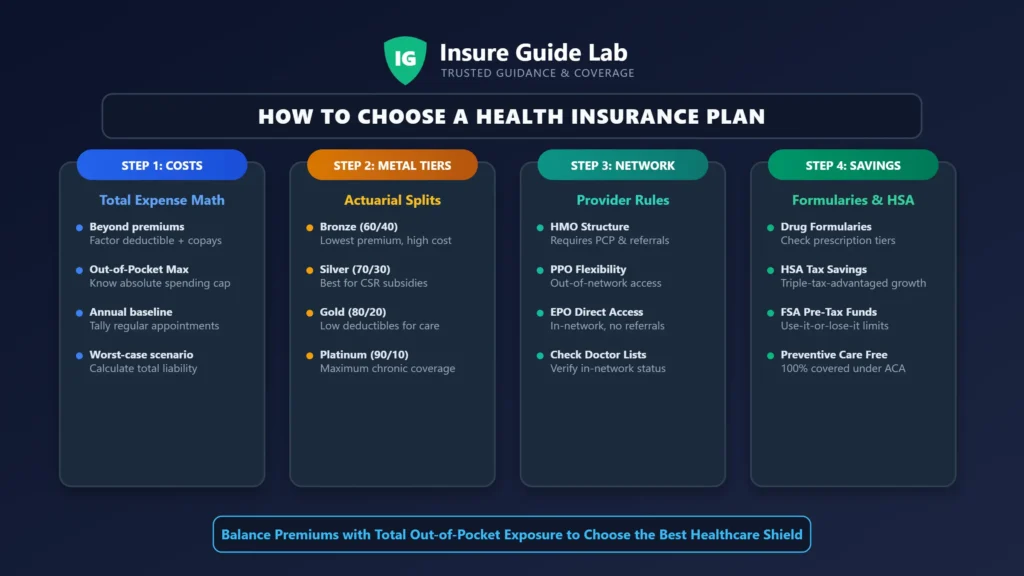 how to choose a health insurance plan